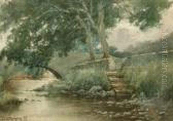 Bridge Over Brook - view 1
