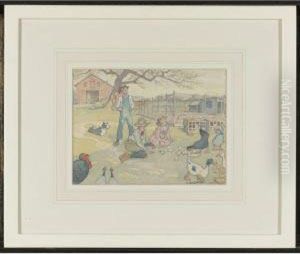 "down In The Chicken Yard" by Elmer Boyd Smith