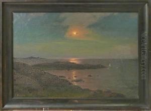Kustmotiv. by Ernst Smith