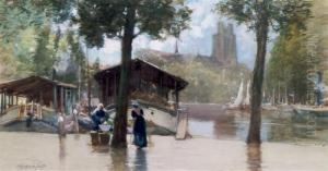 Port Scene by Francis Hopkinson Smith