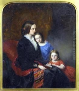 Portrait Of A Family by Francis, Francesco Smith