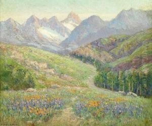 Spring Landscape by Frederick Carl Smith