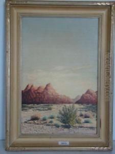 Desert Landscape by Frederick Carl Smith