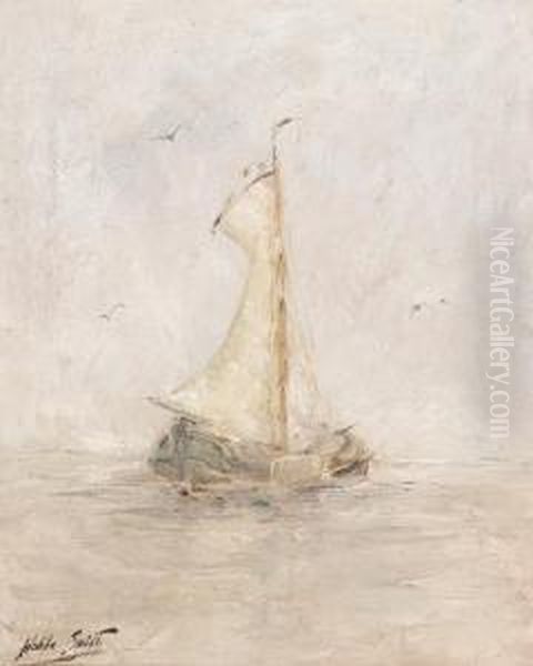 A Barge On Calm Water - view 1