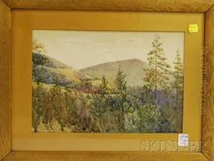 Will Butte Hood River Oregon by Holmes Smith