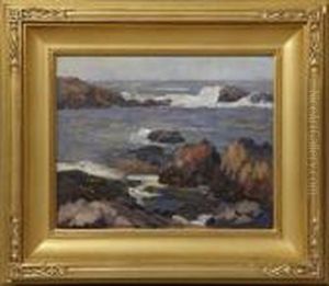 Rocky Coastline by Jack Wilkinson Smith
