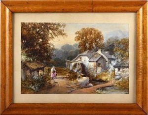 At Grasmere, Westmoreland by James Burrell-Smith