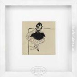 The Curtsy by Jessie Wilcox-Smith