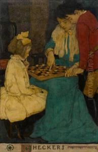 Checkers, Scribner's Magazine Illustration