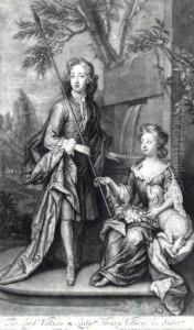 The Lord Villiers & Lady Mary Villiers His Sister by John Smith