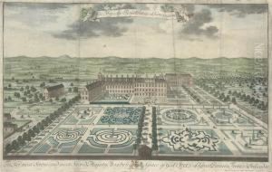 Her Majseties Royal Palace At Kensington by John Smith