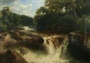 Falls On The River, Conway, North Wales