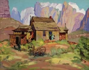 Mormon House, Utah by John Christopher Smith