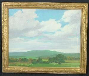 Green Landscape Near Salinas by John Christopher Smith