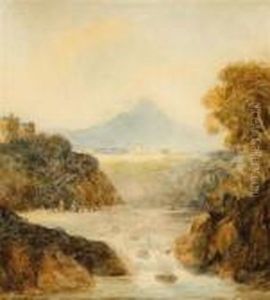Italienische Landschaft by John Warwick Smith