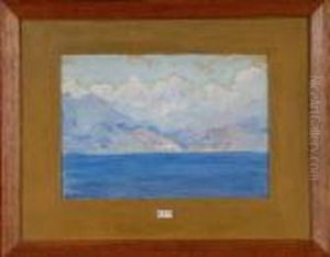 Montagnes En Bord De Mer by Joseph Lindon Smith