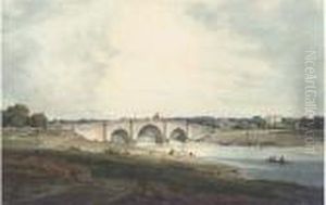 The Bridge Over The River Barna At Benares