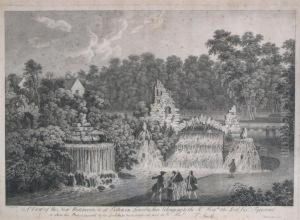 New Waterworks At Belton; Dunnington Cliff; Haddon by Thomas Smith