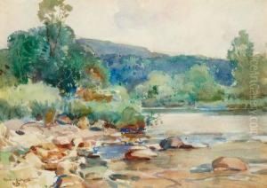 The Bend Pool by Walter Granville-Smith
