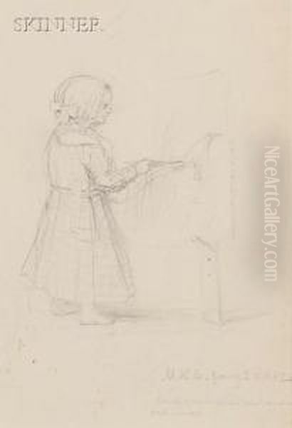 The Young Lady Artist - view 1