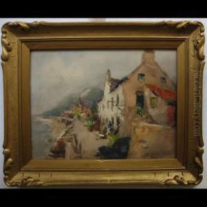 Fishing Village by William St. Thomas Smith