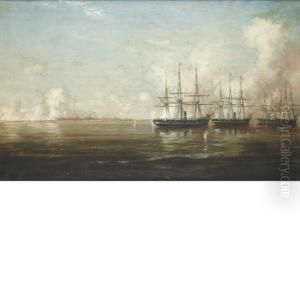 Bombardment And Capture Of Fort Hatteras