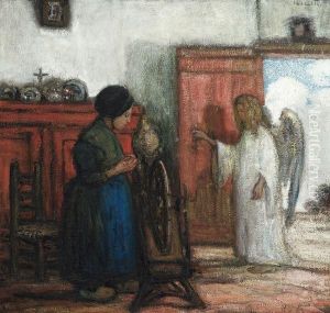 L'annonciation En Campine by Jakob Smits