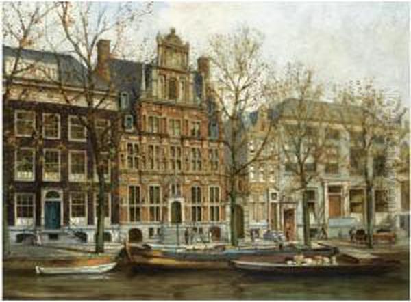 A View On 'het Huis Met De Hoofden' At The Keizersgracht, Amsterdam - view 1
