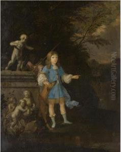 Portrait Of A Boy, Possibly John Arundell, Baron Arundell Of Trerice (1649-1698) by Theodorus Smits
