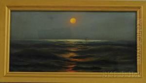Calm Seas At Twilight by Eugene Leslie Smythe