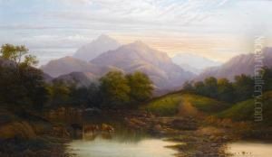 Evening Moel Siabod by Eugene Leslie Smythe