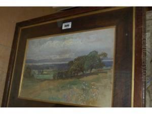 View Accross A Landscape With DistantEstuary by Martin Snape
