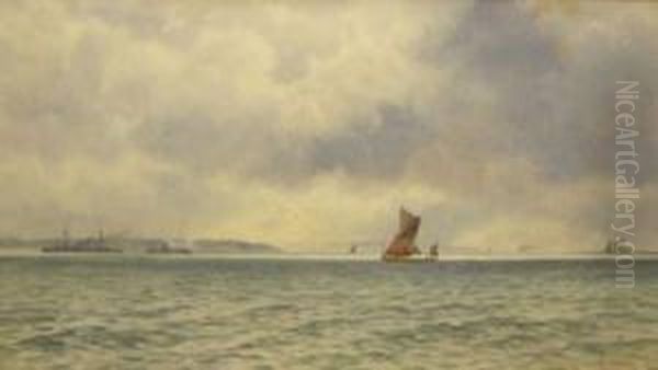 Shipping Off The South Coast - view 1