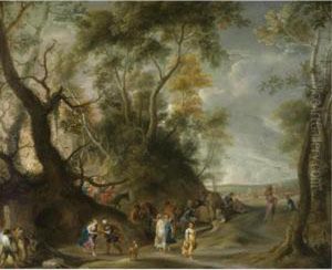 Rebecca And Eliezer At The Well