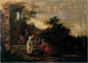 Rebecca And Eliezer At The Well