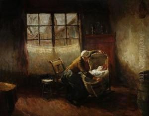 Mother And Child In An Interior
