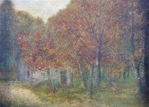 Old Bay Mill Road, New Jersey by Edward Taylor Snow