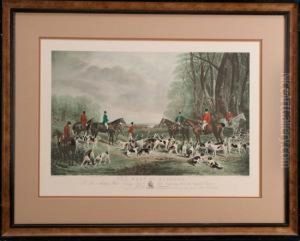 The Meet At Blagdon by John Wray Snow