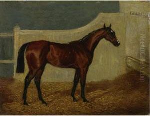 Mr. Scott's Cyprian, Winner Of The 1836 Oaks by John Wray Snow