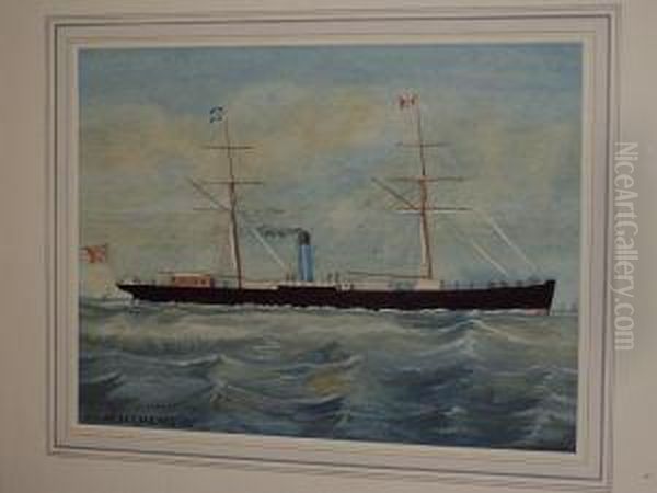 Blue Funnel Line, Steam And Sail, 's.s. Agamemnon' - view 1