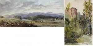Four Views Of Buttevant, County Cork by John Sobieski Stolberg Stuart