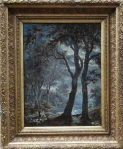 Loup Au Clair De Lune.