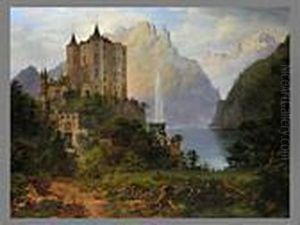 Blick Auf Hohenschwangau by Frederik Sodring