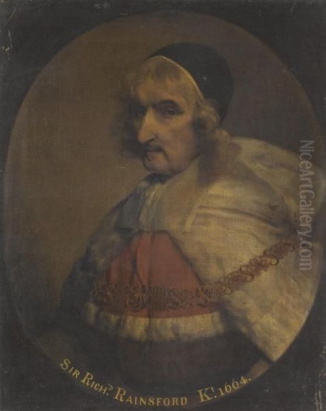 Portrait Of Chief Justice Sir Richard Rainsford - view 1