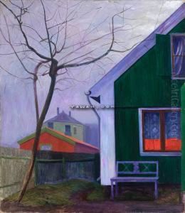Gront Hus, Enerhaugen by Harald Oscar Sohlberg