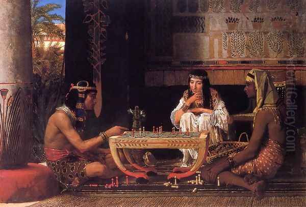 Egyptian Chess Players - view 1
