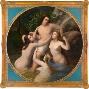 Der Raub Des Hylas by Carl Ferdinand Sohn