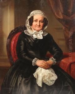 Portrait Einerburgersfrau by Carl Ferdinand Sohn