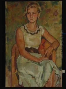 Frauenportrat by Alfred Sohn-Rethel