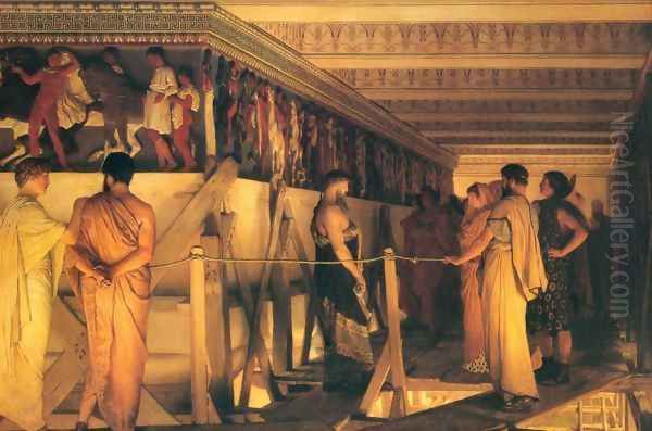 Phidias Showing the Frieze of the Parthenon to his Friends - view 1